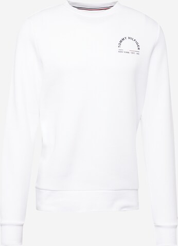 Sweat-shirt TOMMY HILFIGER en blanc : devant