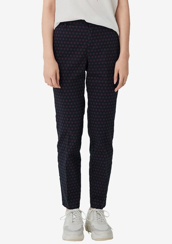 s.Oliver Regular Broek in Blauw: voorkant