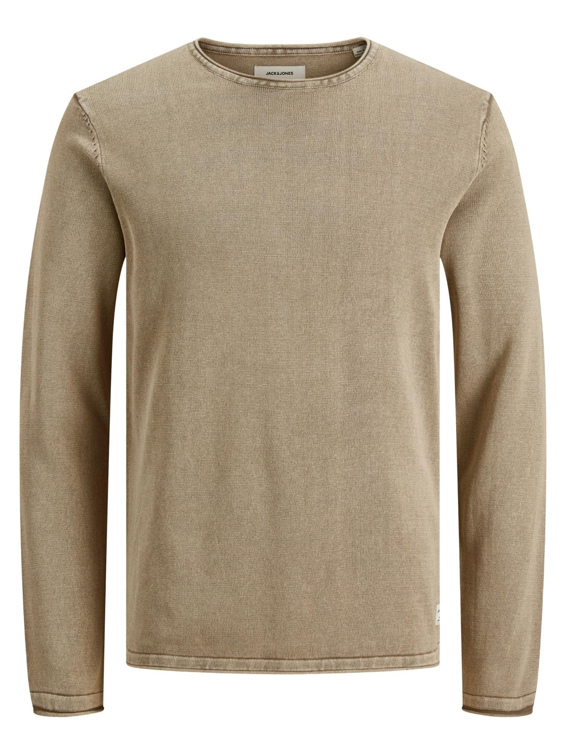 JACK & JONES - Ajuste regular Jersey 'JJLeo' en marrón: frente