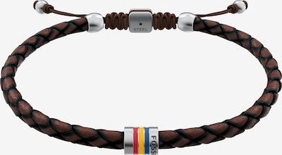 FOSSIL Bracelet 'EVERETT' in One size in Blue / Brown / Yellow / Red / Silver, Item view