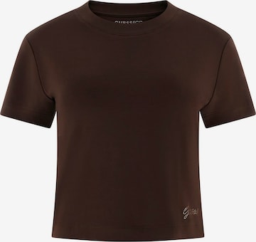 GUESS Shirt in Brown: front