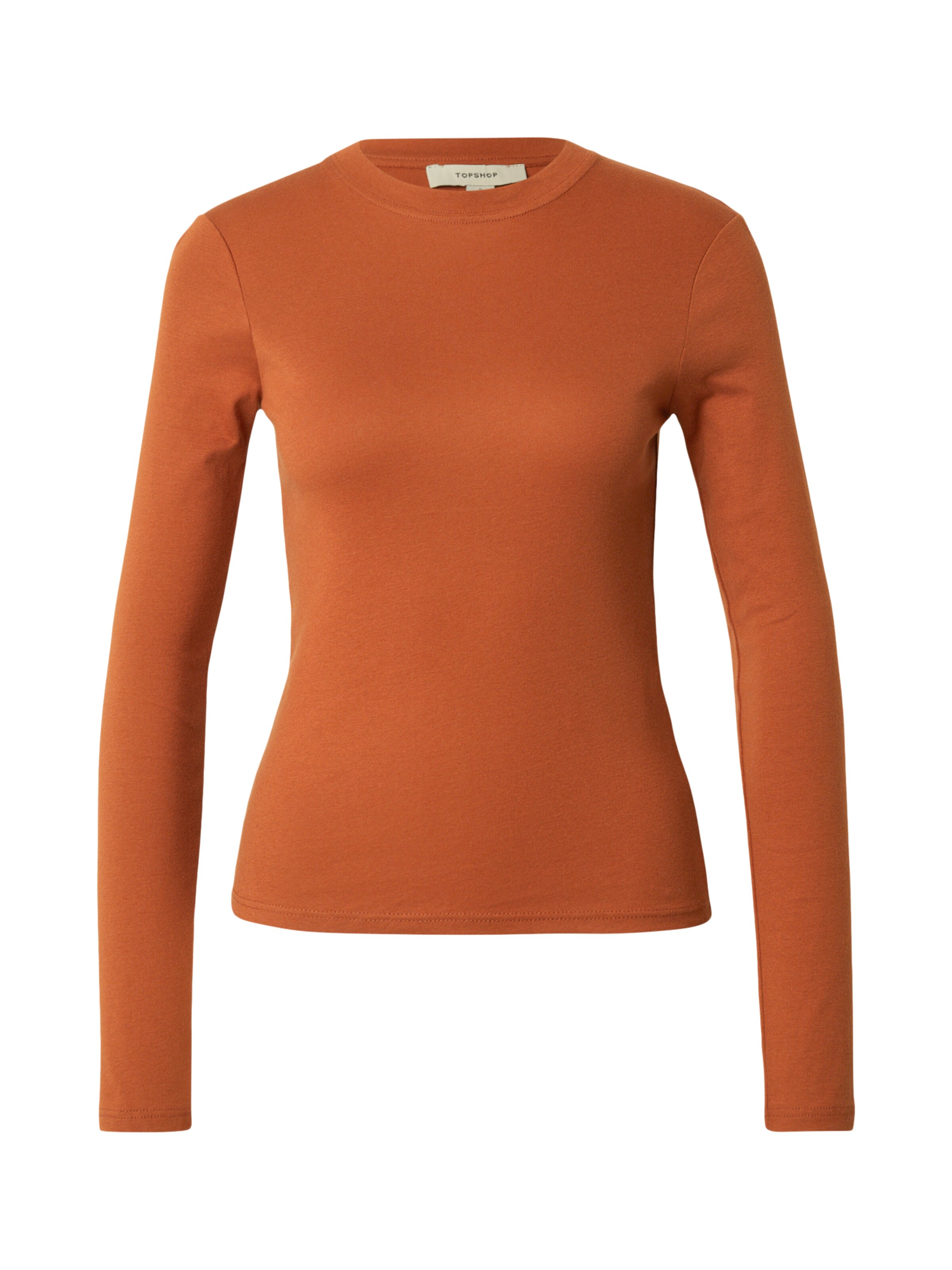 TOPSHOP Shirt 'EVERYDAY' in de kleur Lichtbruin, Productweergave