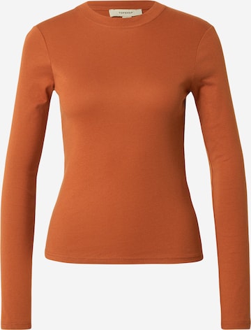 TOPSHOP Koszulka 'EVERYDAY' w kolorze brązowy: przód