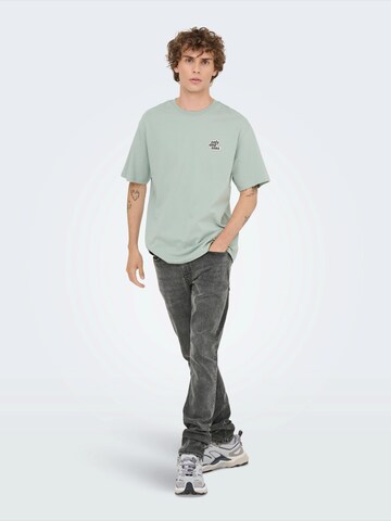 Only & Sons Regular Farkut 'ONSLOOM' värissä harmaa