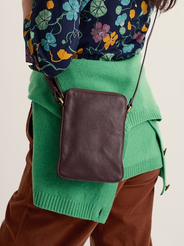 Borsa a tracolla di Seasalt Cornwall in marrone: frontale