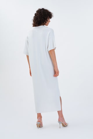 Aligne Kleid in Weiß