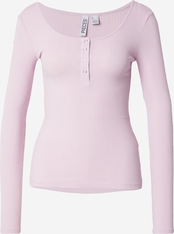 lillā PIECES T-Krekls 'PCKITTE': no priekšpuses