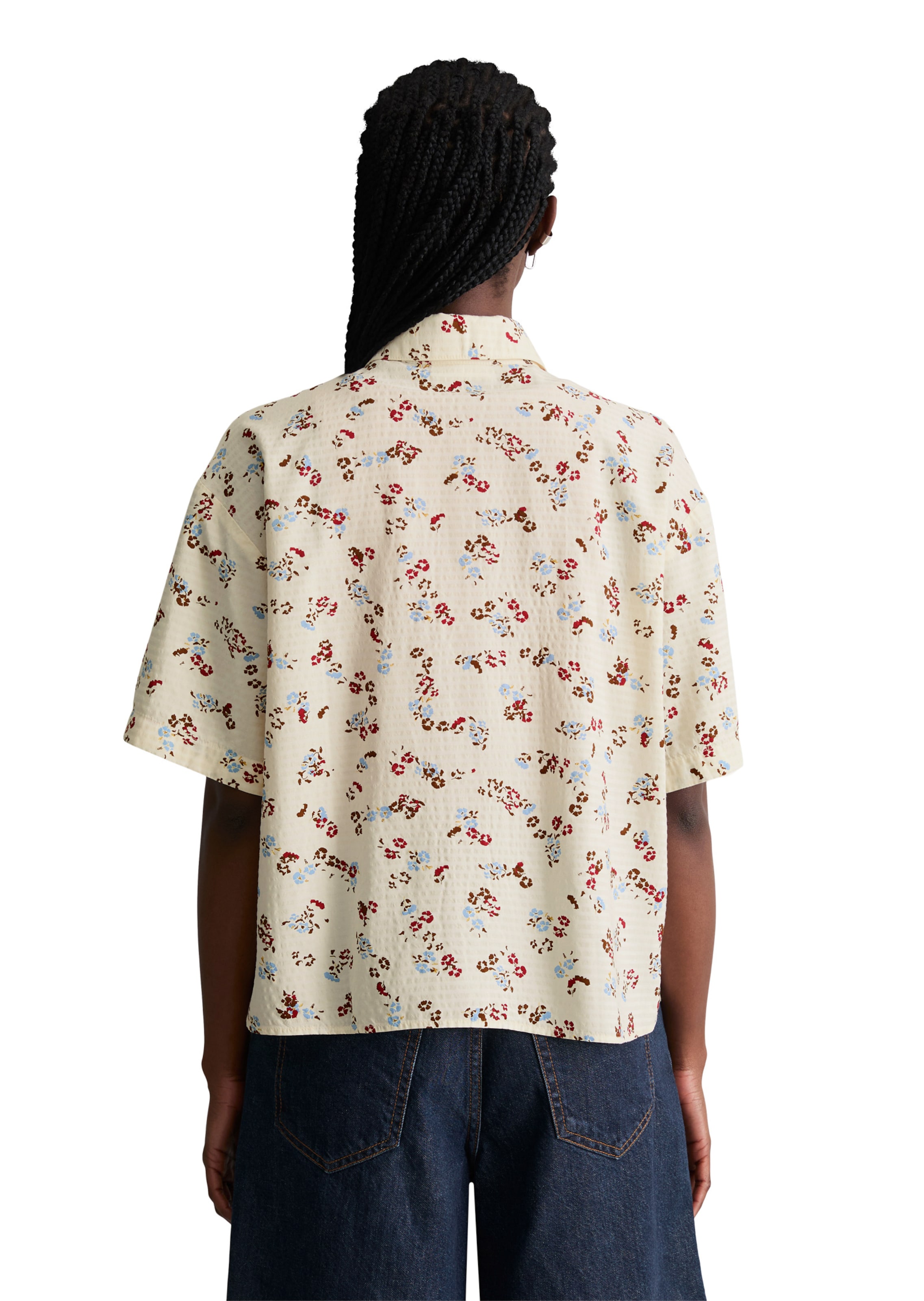 Marc O'Polo DENIM Bluse in Weiß