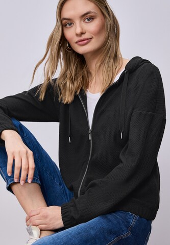 STREET ONE Between-Season Jacket in Black: front