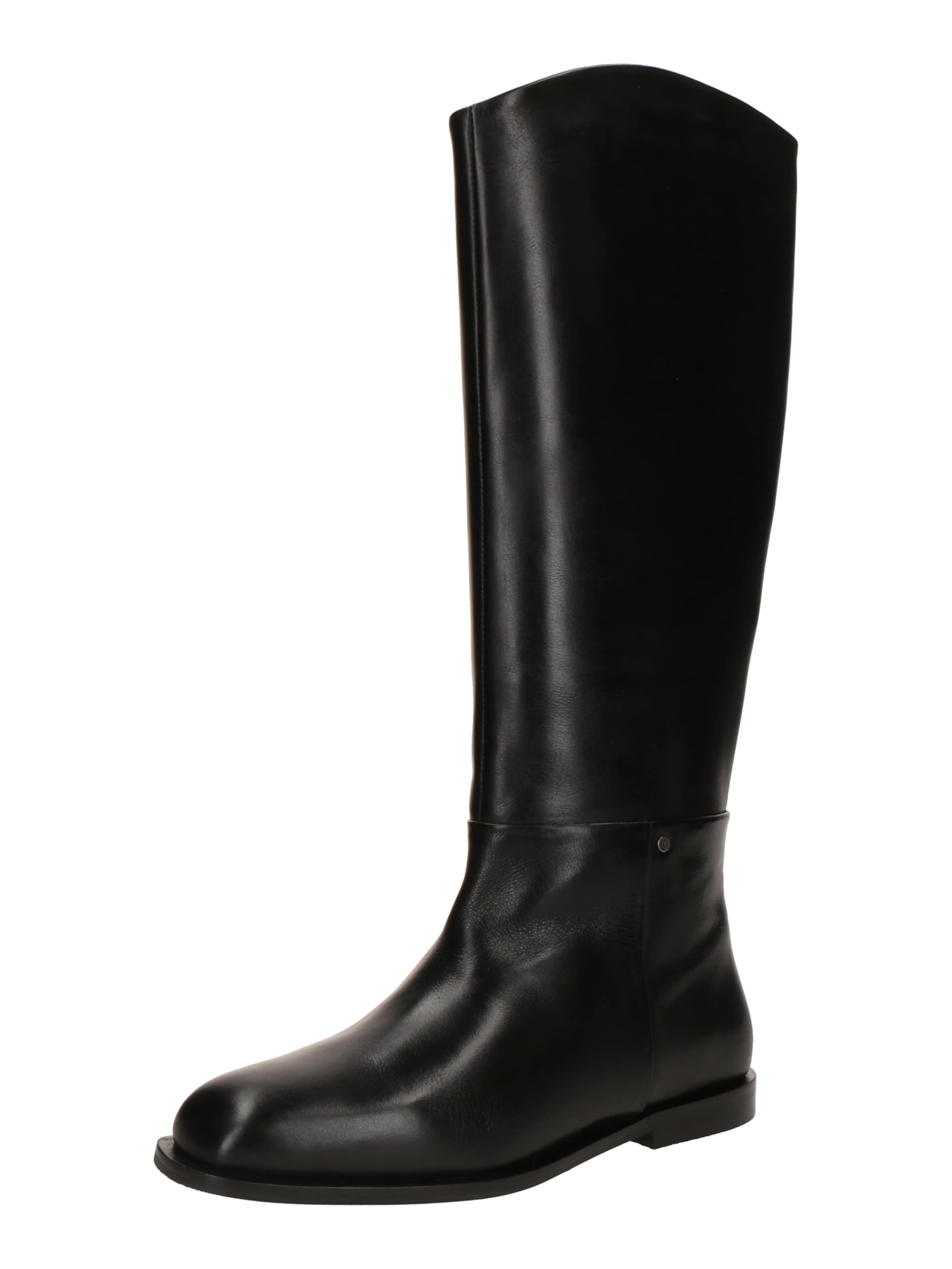 BRONX Kozačky 'Kels-ie' – černá: přední strana