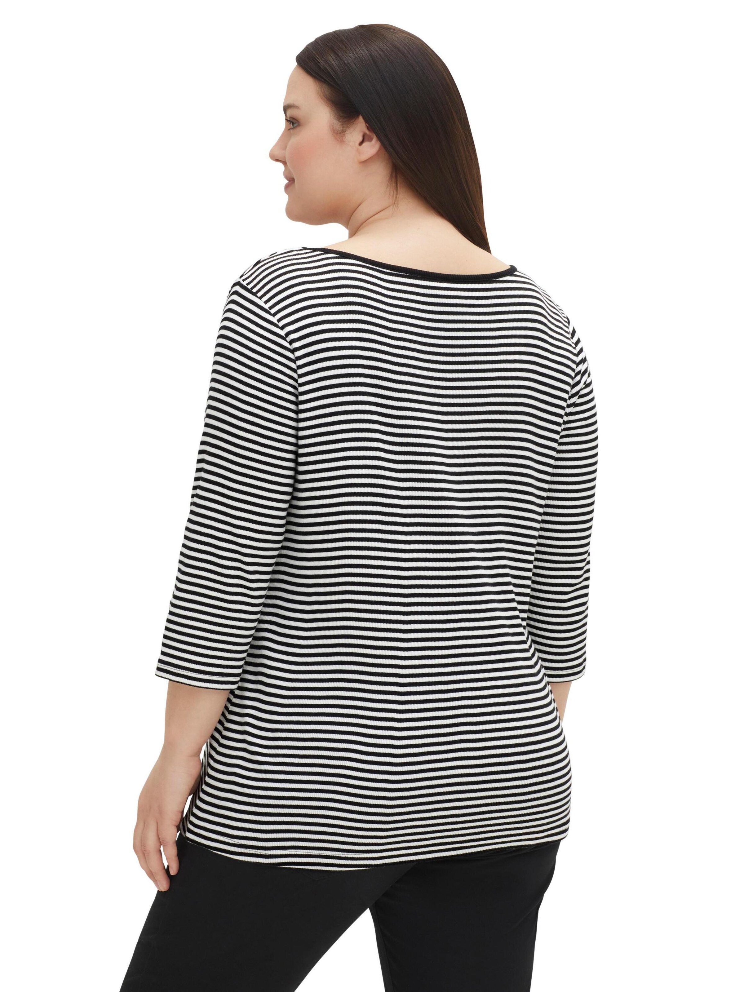 SHEEGO T-shirt i svart