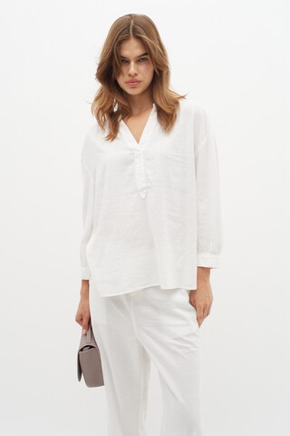 InWear Blouse 'Ellie' in Wit: voorkant