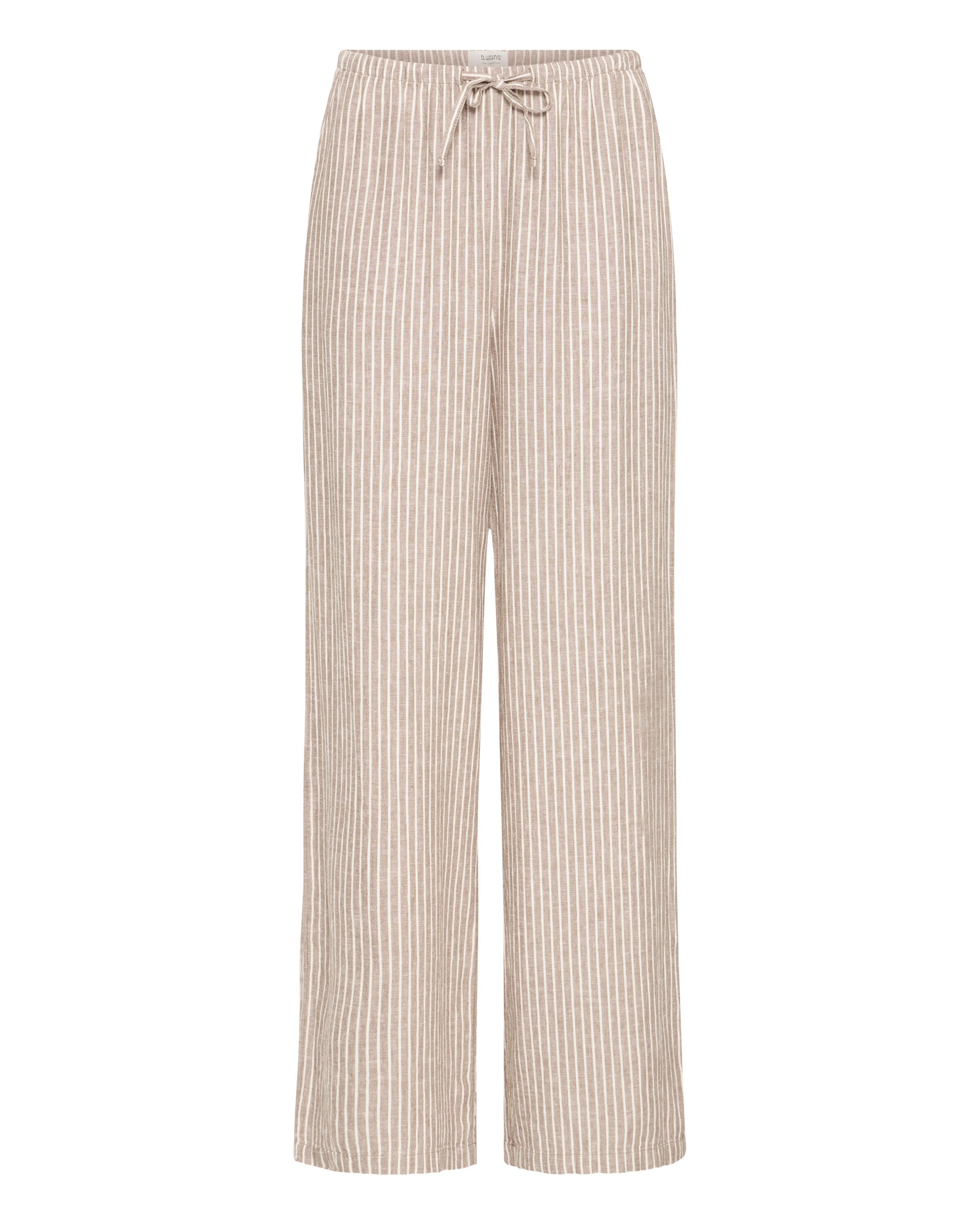 b.young Broek 'BYFALAKKA' in 34 in de kleur Beige, Productweergave