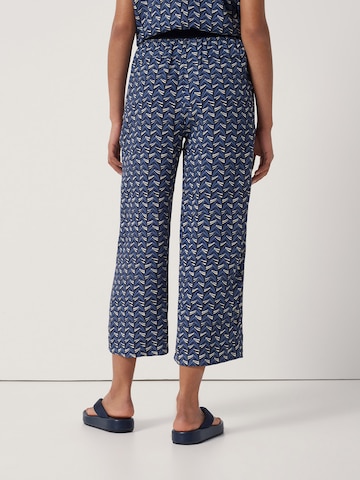 Someday Wide leg Broek 'Cholena' in Blauw