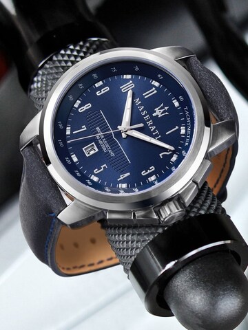 Maserati Analoog horloge in Blauw