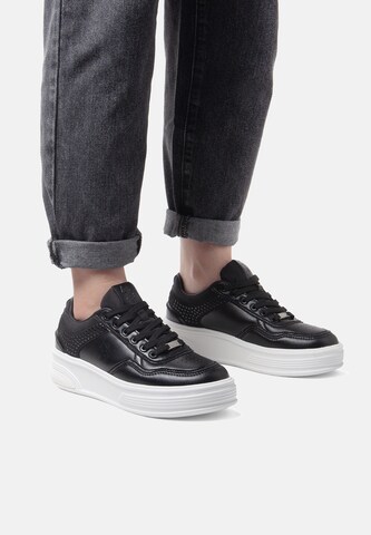 U.S. POLO ASSN. Platform trainers 'ASUKA009W/5YN1' in Black