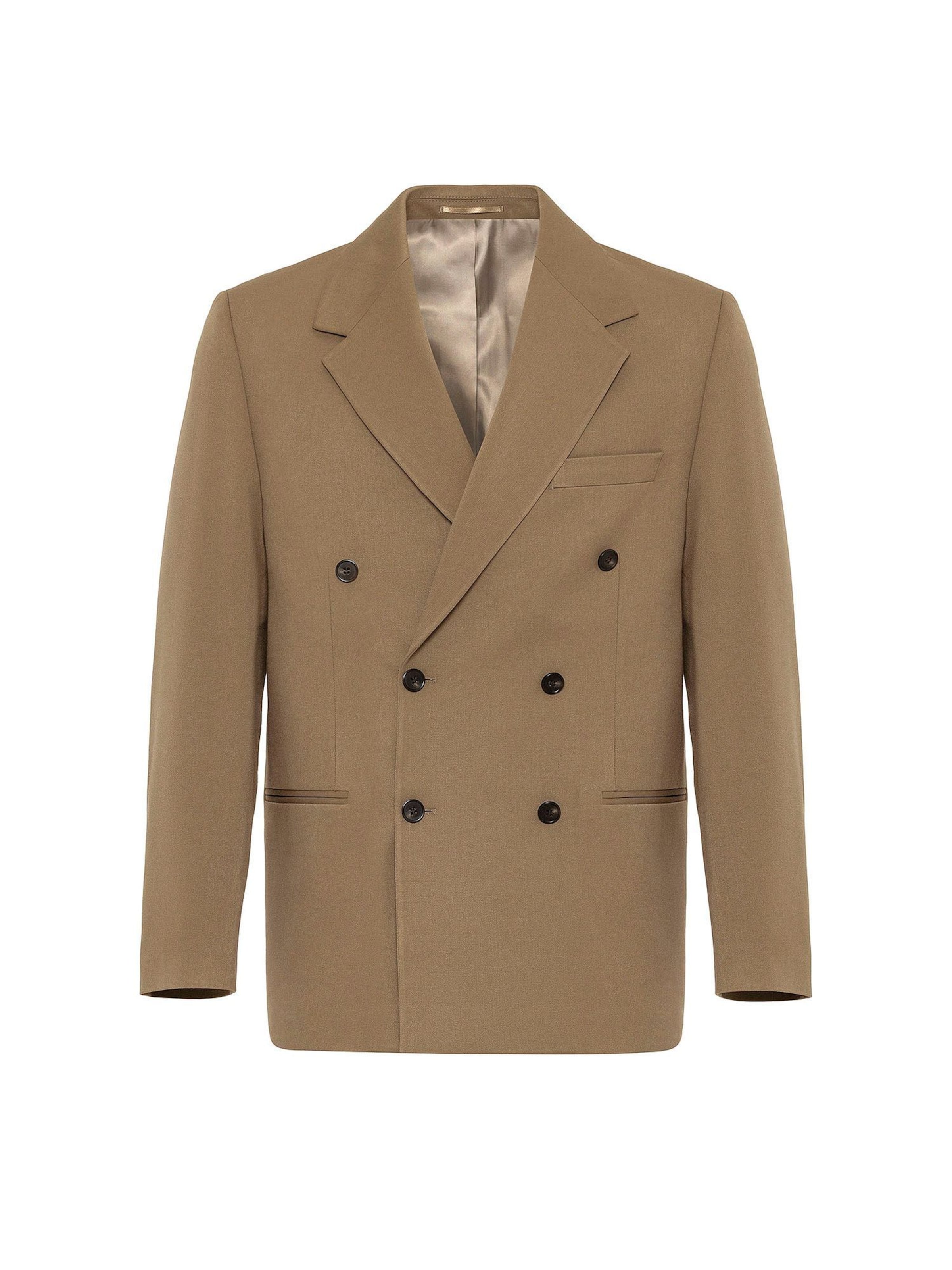 Regular fit Sacou de la Antioch pe bej: față