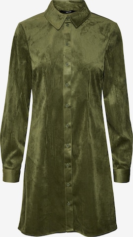 VERO MODA Košeľové šaty 'TRIM' - Zelená: predná strana