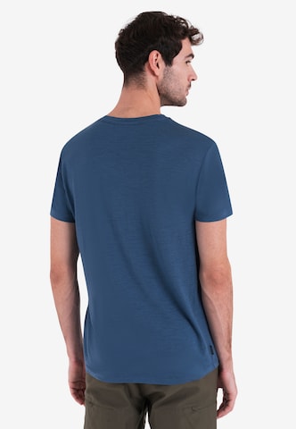 ICEBREAKER Funkcionalna majica 'Tech Lite III' | modra barva