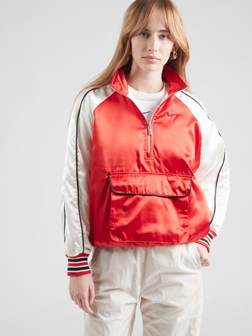 Nike Sportswear Between-season jacket 'STREET' in Red: front