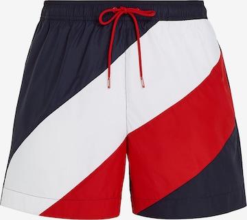 Shorts de bain TOMMY HILFIGER en bleu : devant