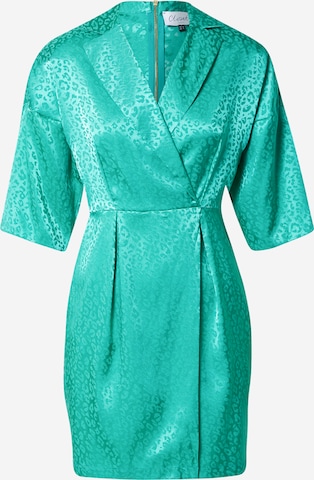 Robe-chemise Closet London en vert : devant