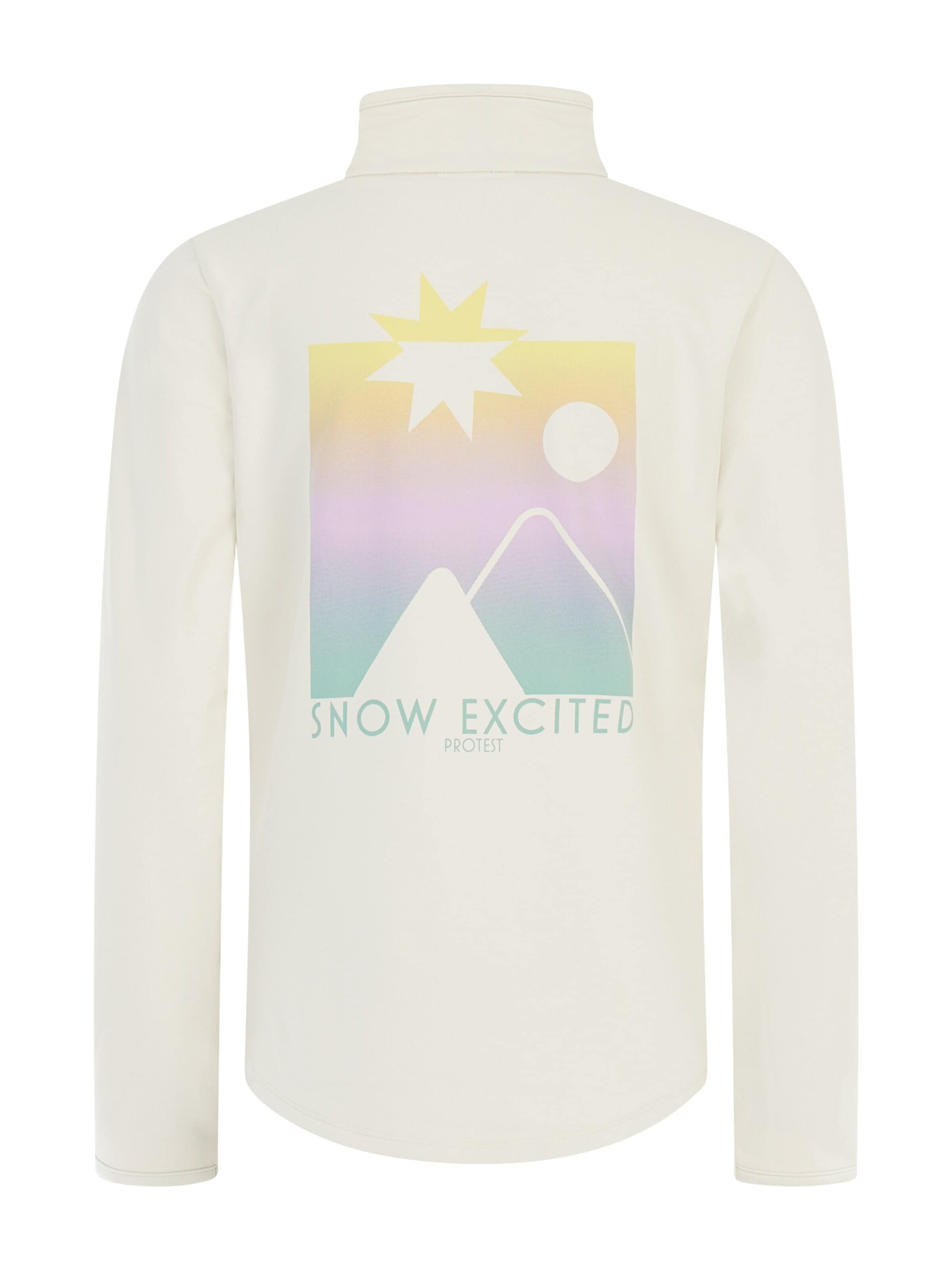 PROTEST Sportief sweatshirt in Wit