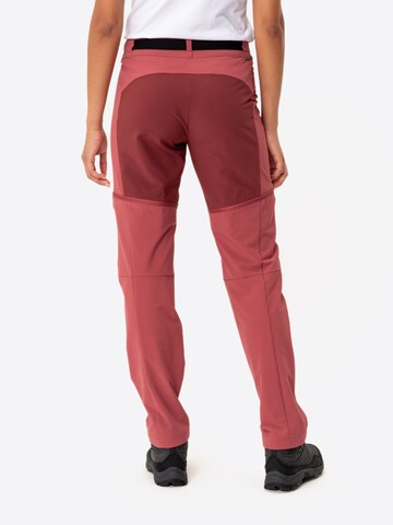 VAUDE Regular Outdoorbroek 'Elope' in Rood