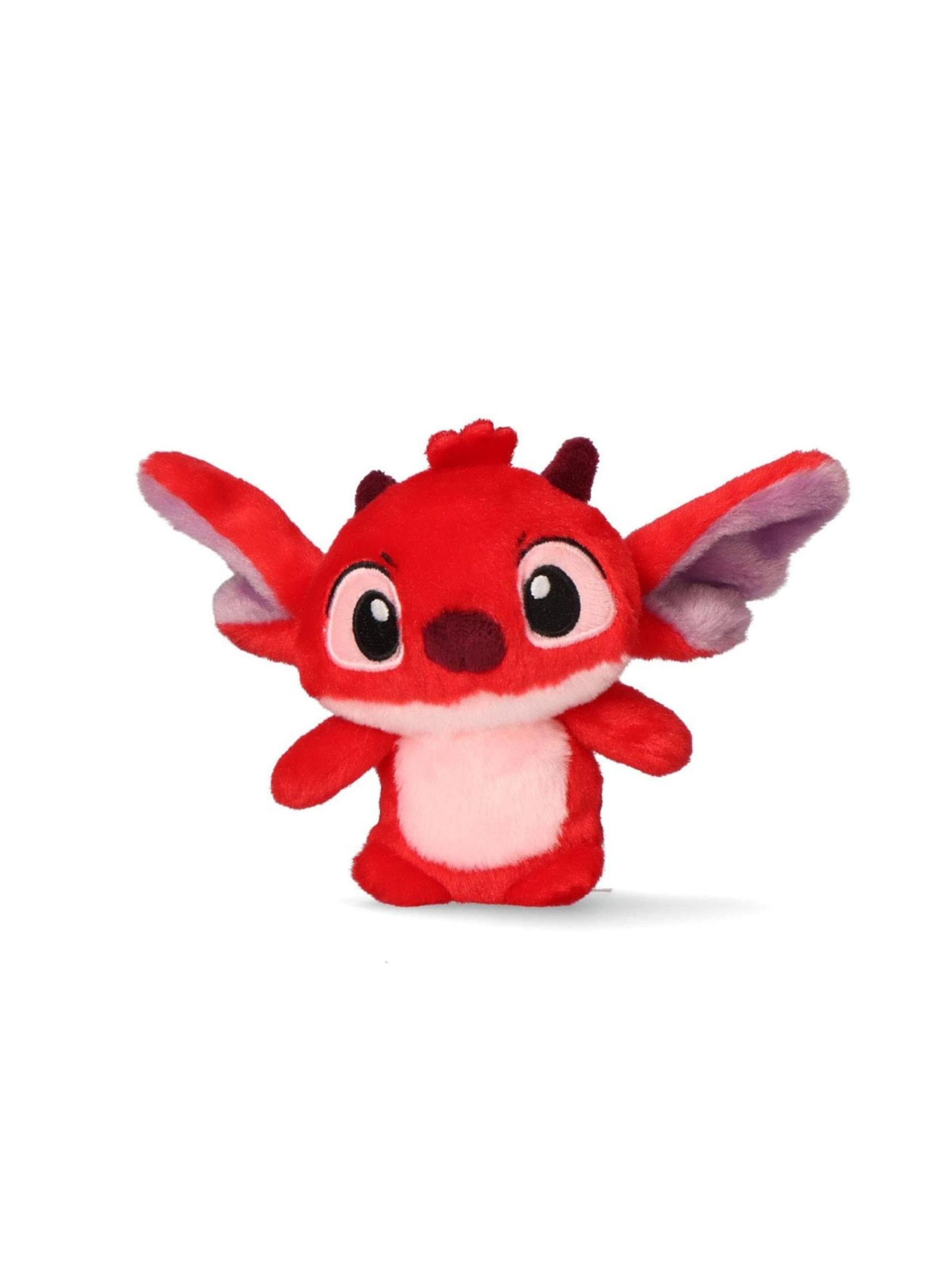 DISNEY Stuffed animals 'Stitch Taschenclip' in Red: front