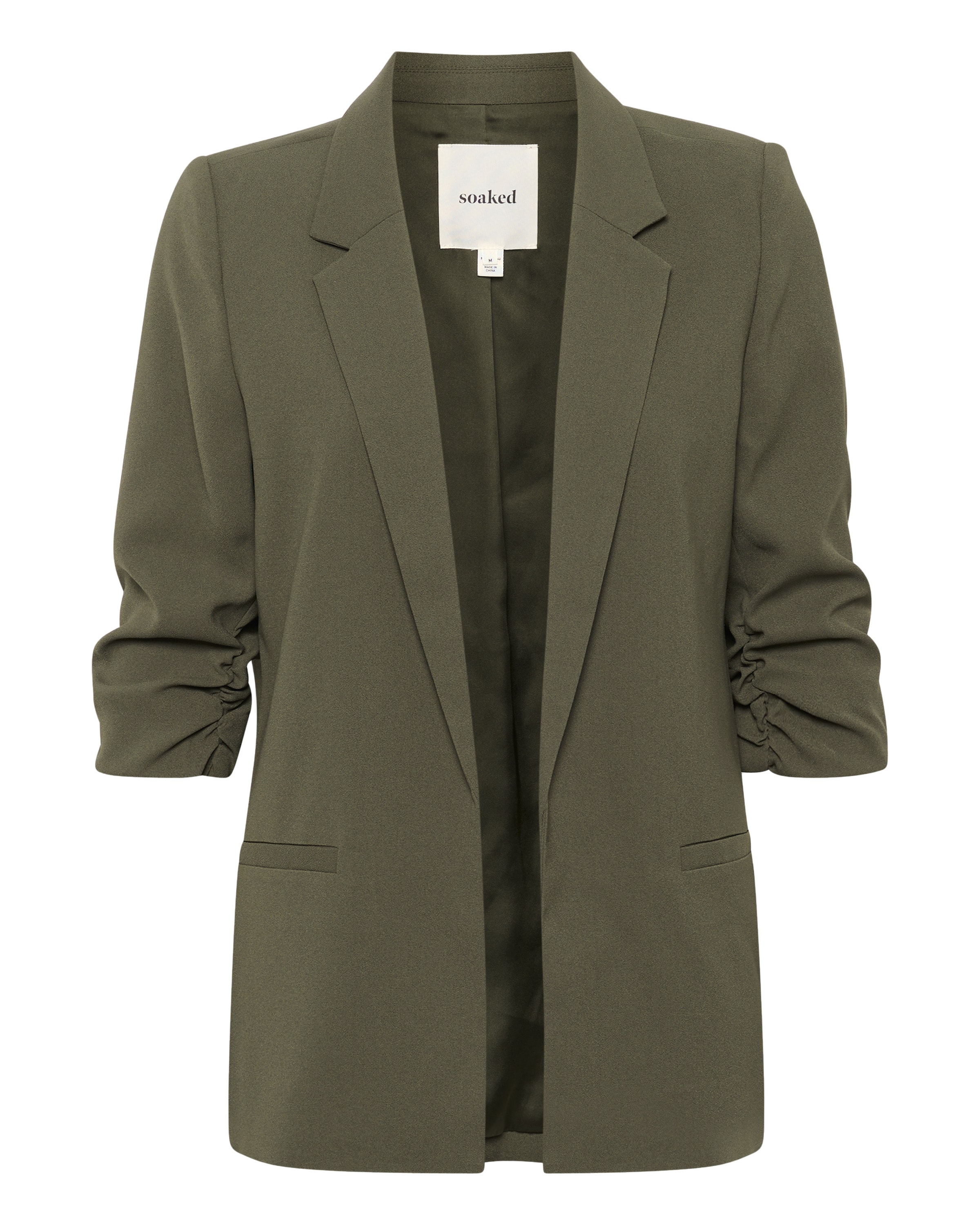 SOAKED IN LUXURY Bleiseri 'Shirley' värissä oliivi, Tuotenäkymä