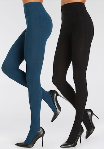 LASCANA Tights in Blue: front