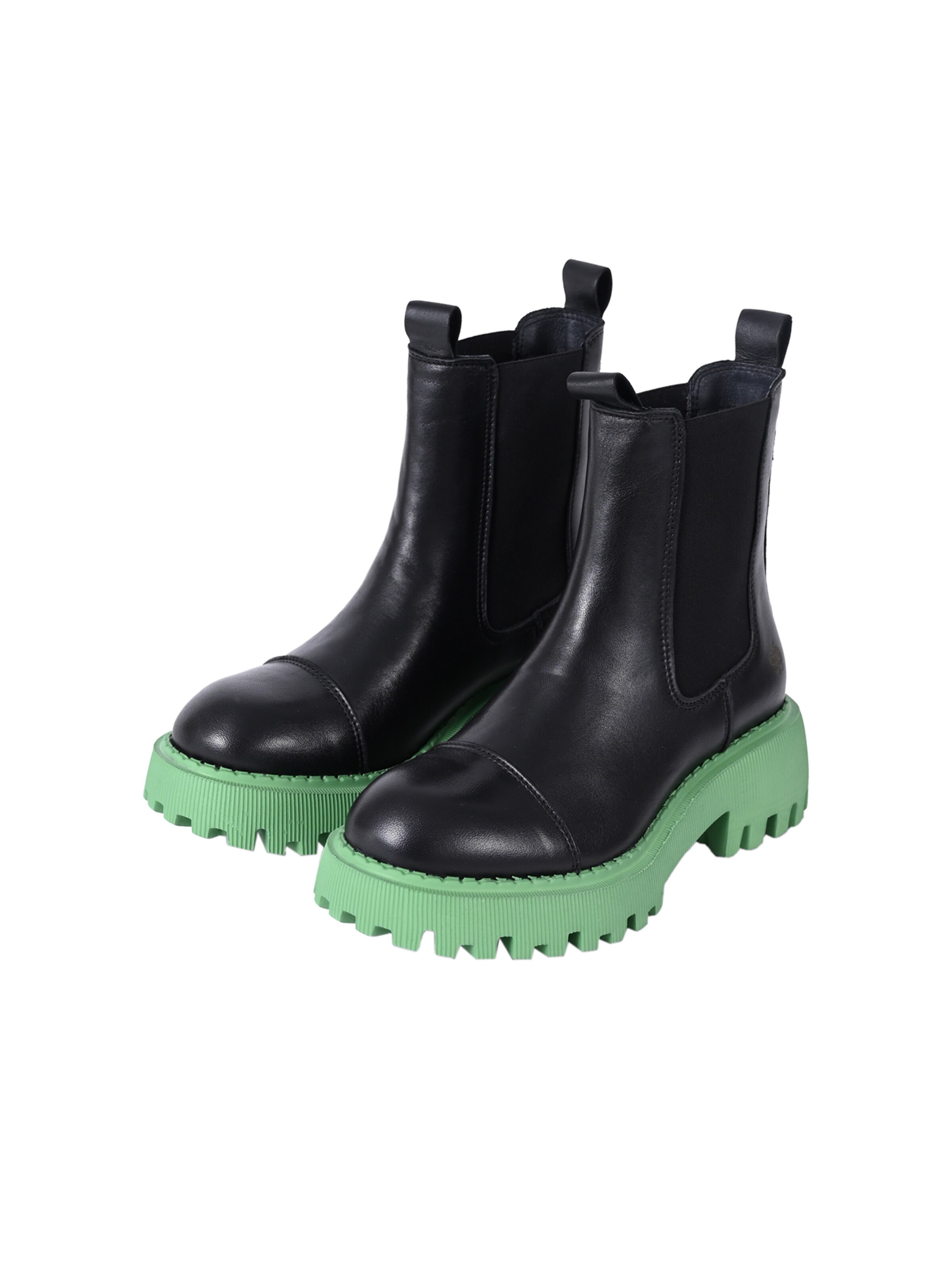 Chelsea Boots 'FLO' Apple of Eden en noir