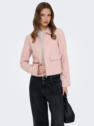 ONLY Between-season jacket 'ONLVela' in Pink