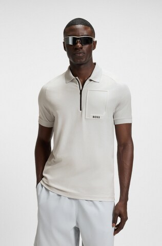 BOSS Poloshirt in Grau: Vorderseite