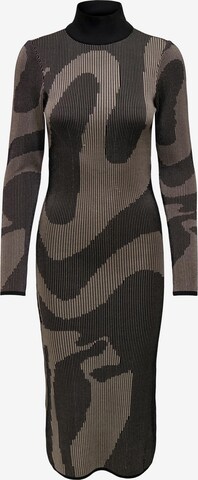 ONLY Knitted dress 'Aria' in Black: front