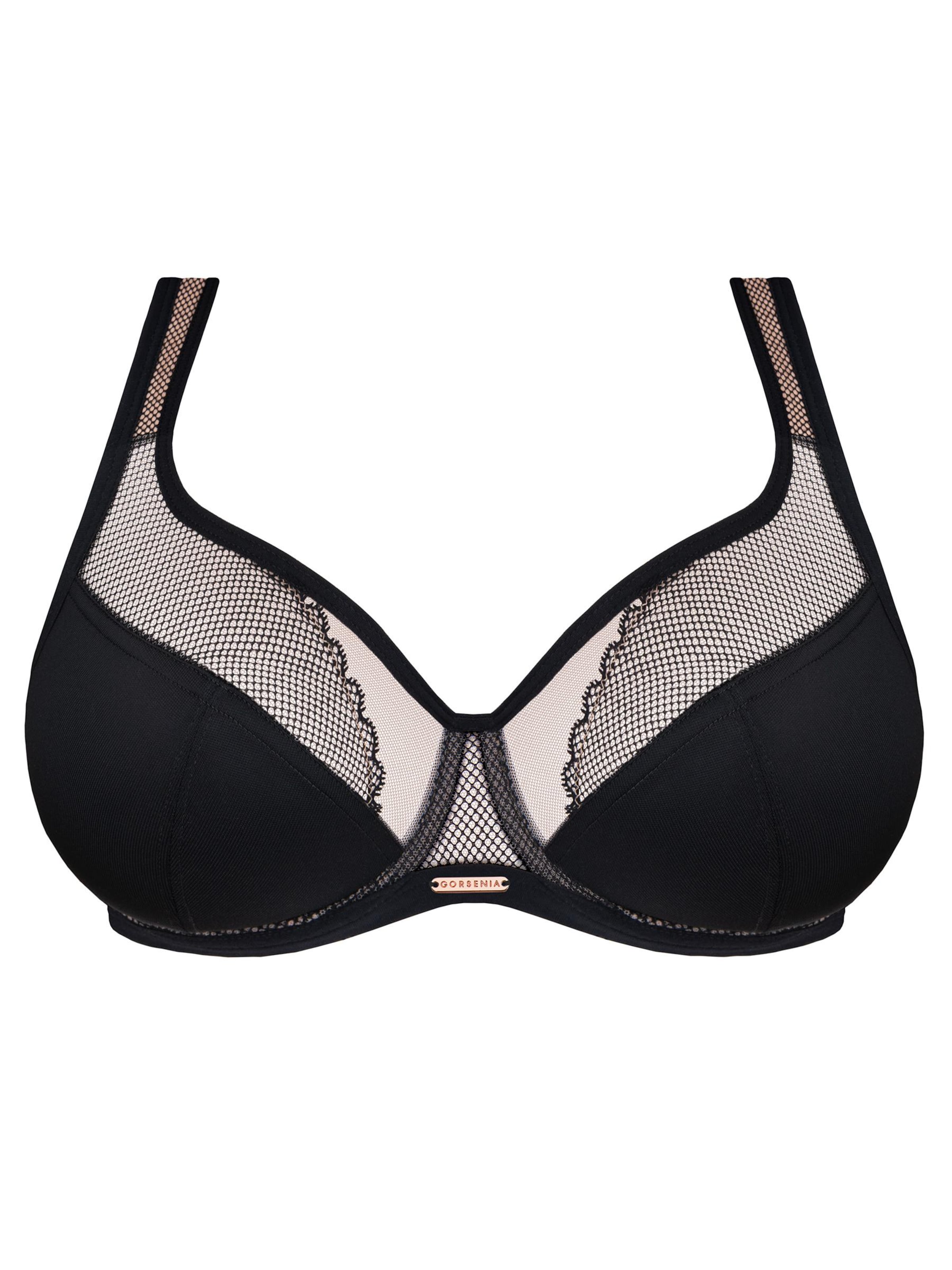 Gorsenia T-shirt Bra 'K441/1 Luisse' in Black: front