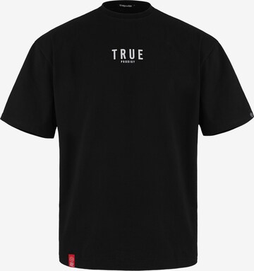 trueprodigy Shirt ' Bengi ' in Zwart: voorkant