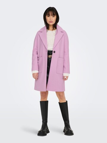 Manteau mi-saison 'New Victoria' ONLY en violet