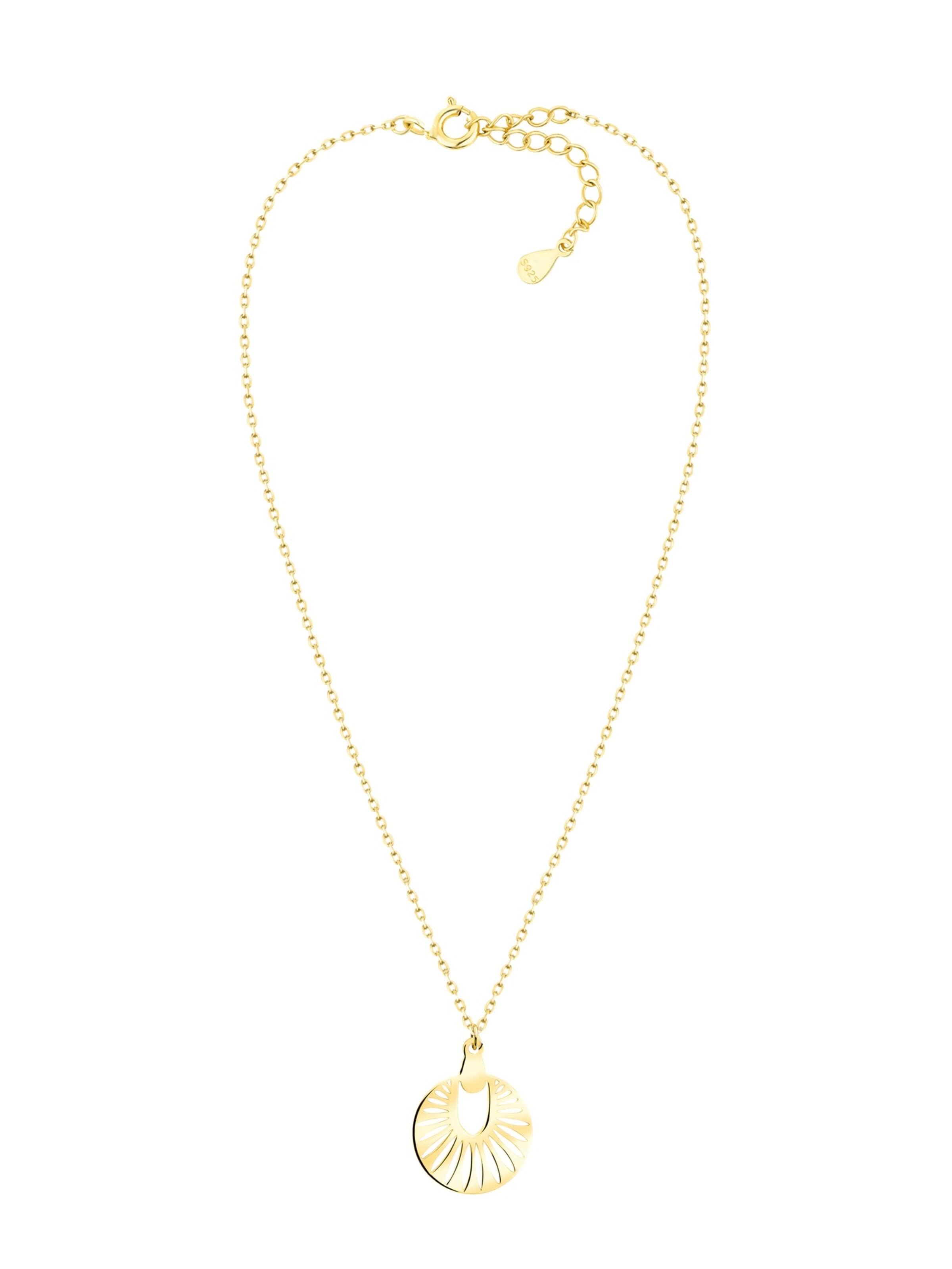 Sofia Milani Kette 'Sun Flower Circle'‌‌‌‌‌‌‌ in Gold
