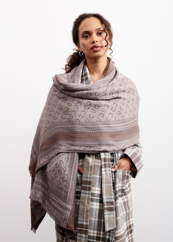 CODELLO Scarf in Grey: front