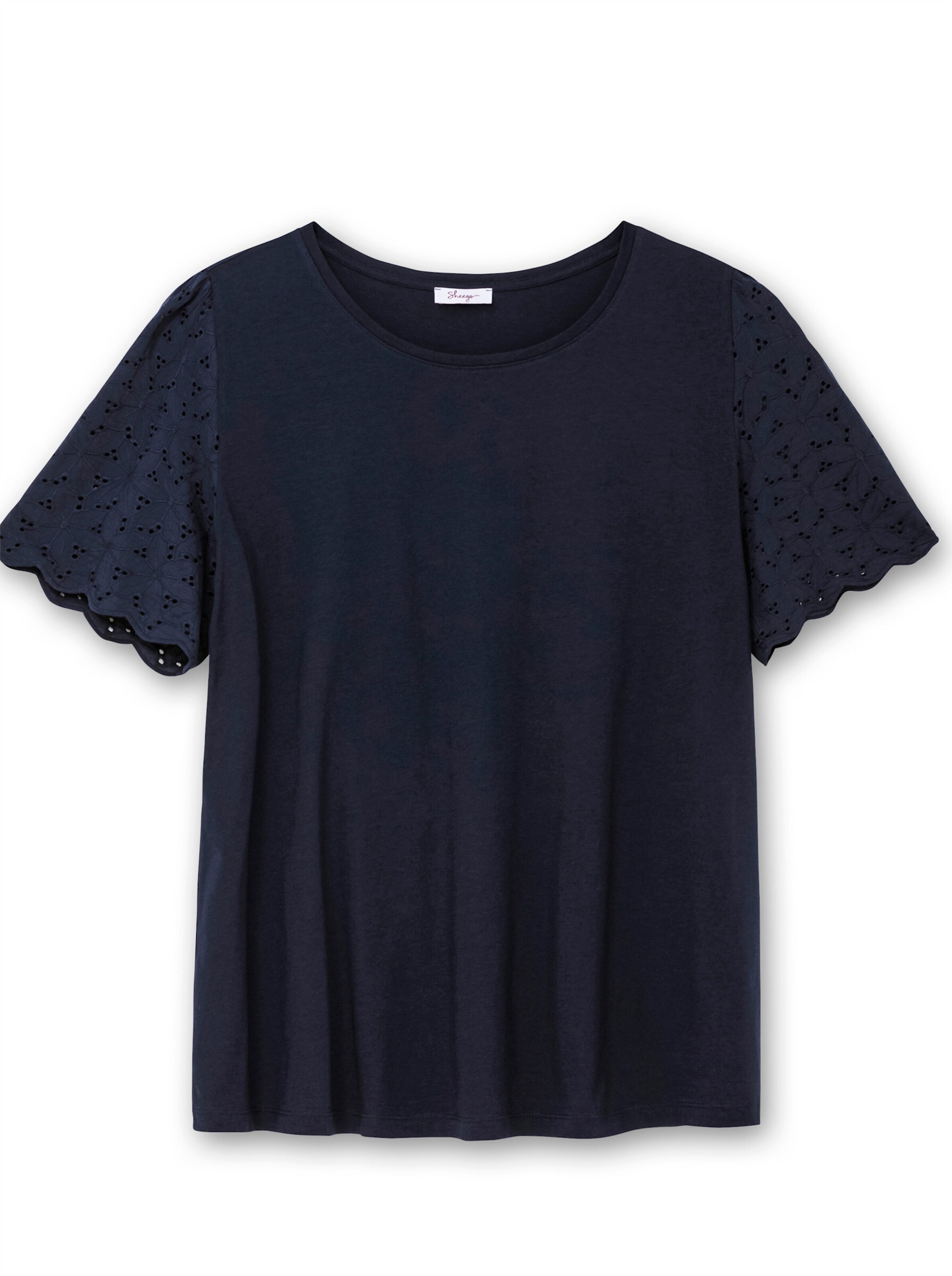 SHEEGO Тениска в синьо: отпред