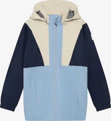 COLOR KIDS Tussenjas ' COJacket - Colorblock ' in Blauw: voorkant