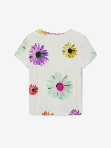 T-Shirt Desigual en blanc