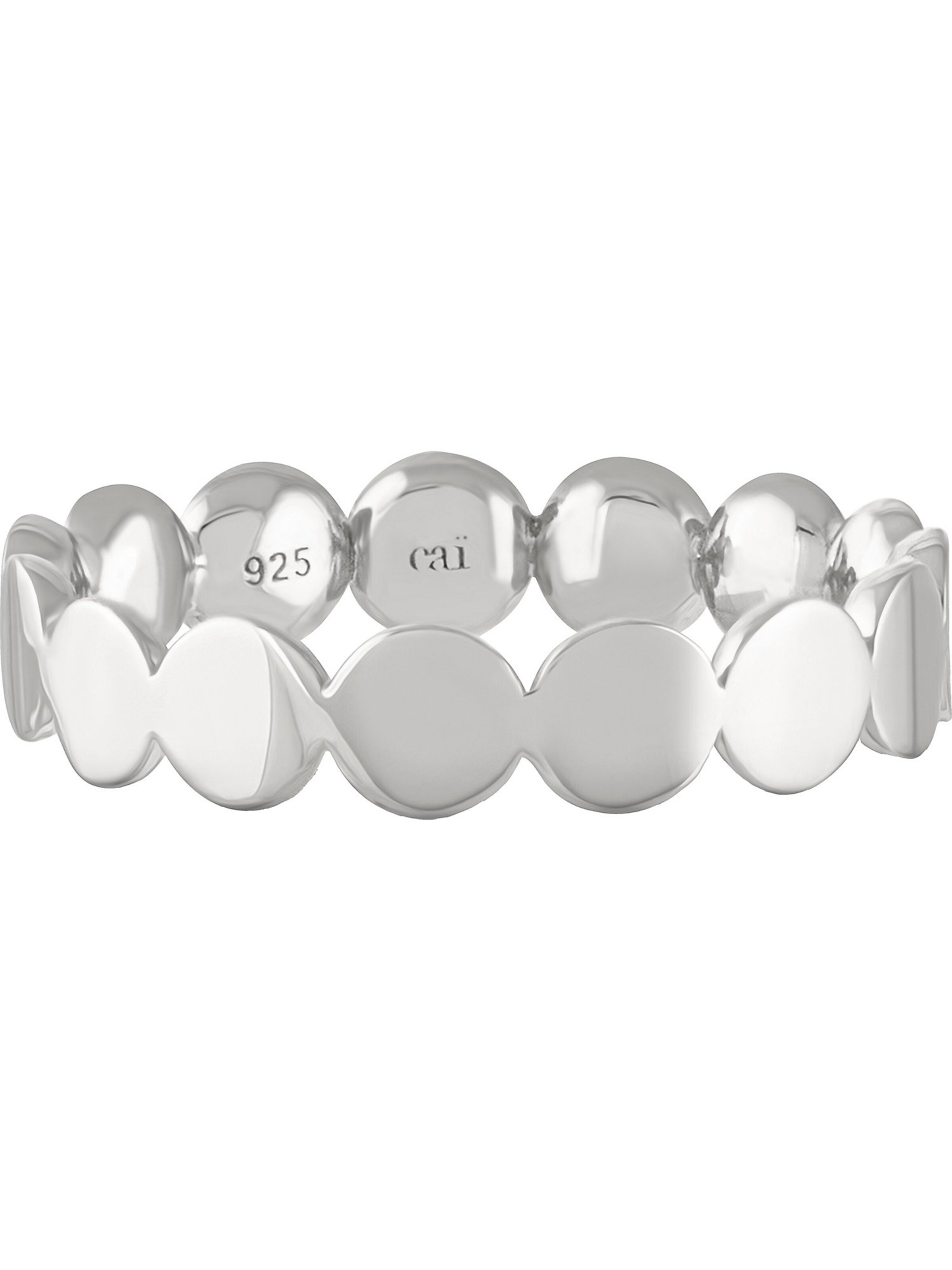 caï Ring in Silber: Vorderseite