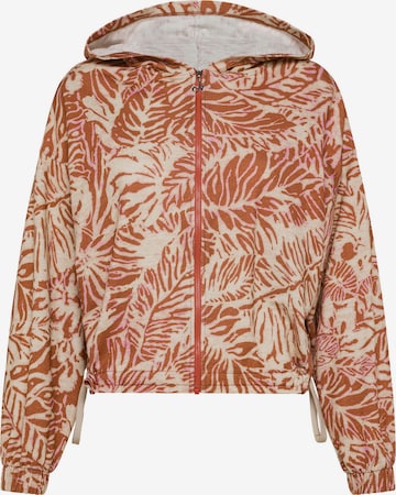 Giacca di felpa di DEHA in marrone: frontale