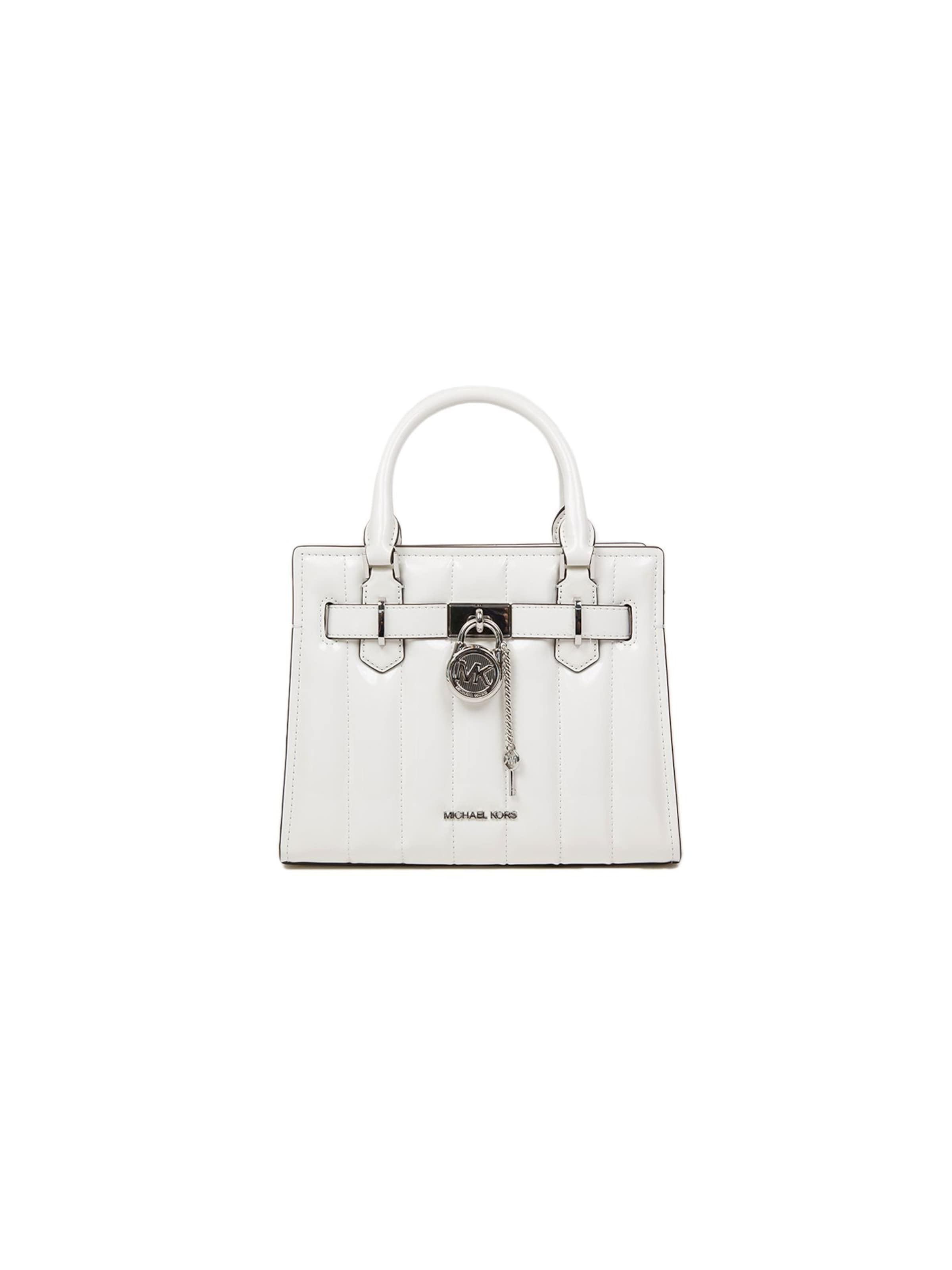 Michael Kors Handtas 'Hamilton' in Wit: voorkant