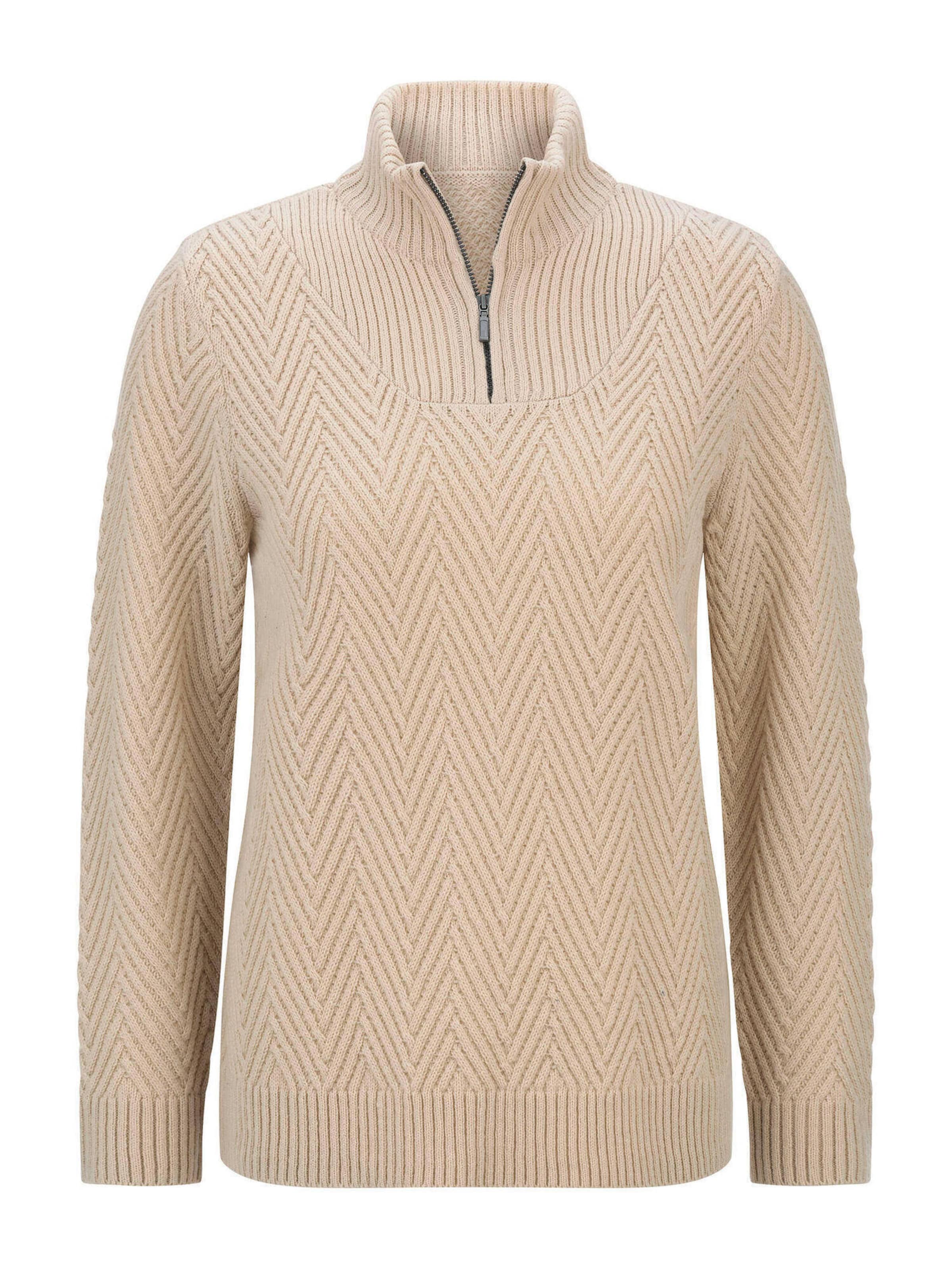 Pull-over Goldner en beige : devant