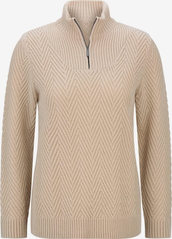 Pull-over Goldner en beige : devant