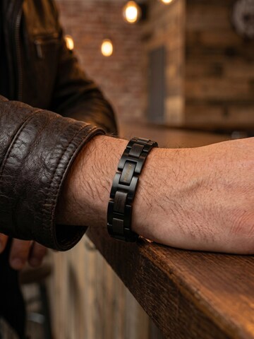 Holzwerk Bracelet 'UNTERSEE' in Black