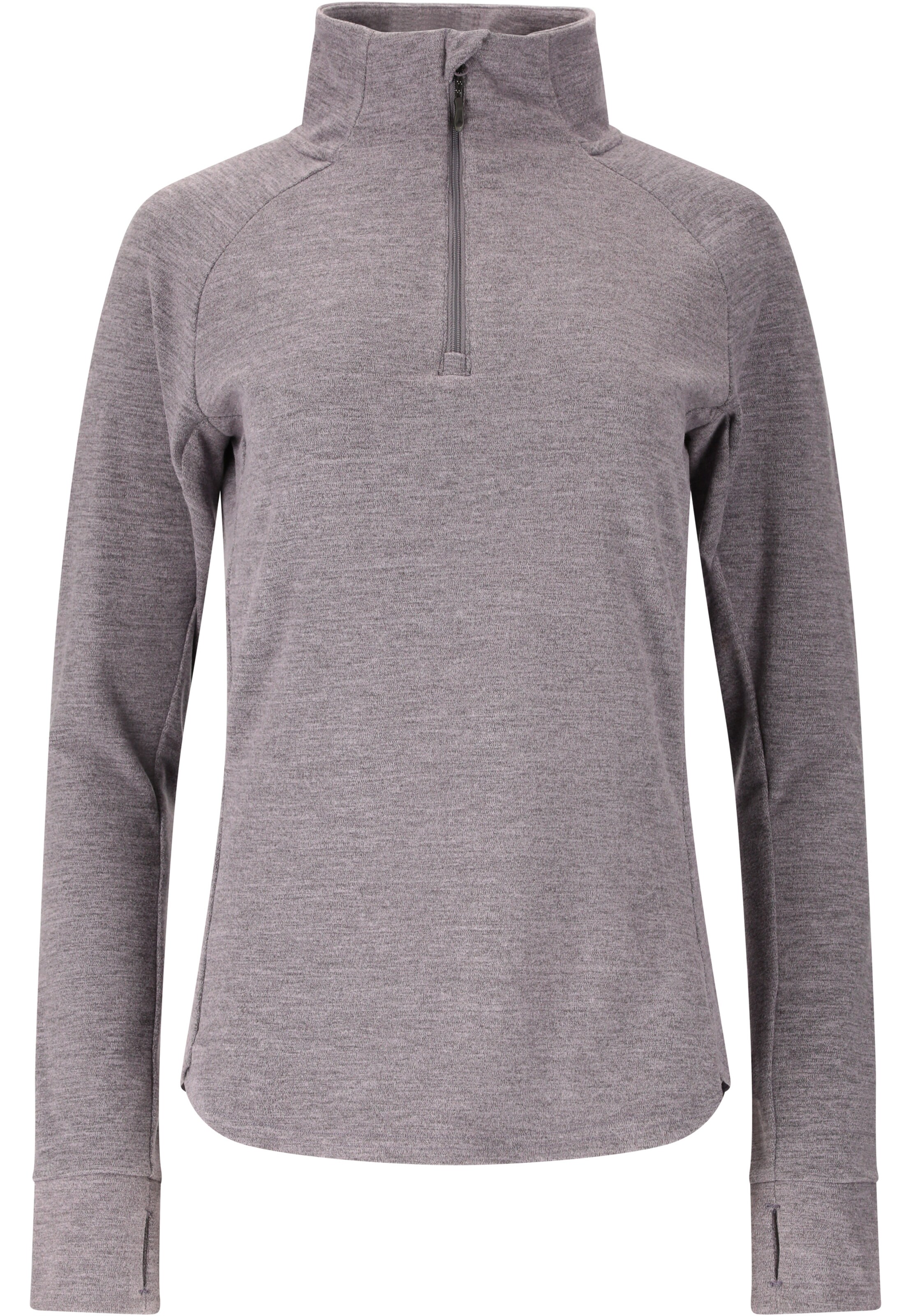Whistler Midlayer 'Kajsa' in Grau: Vorderseite
